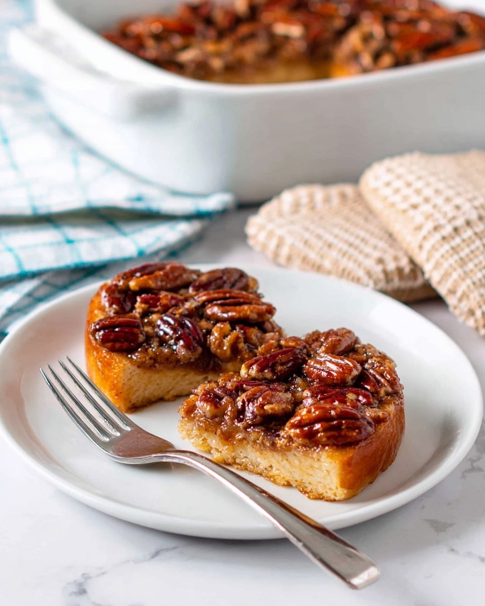 Pecan Pie French Toast - Serving Suggestion